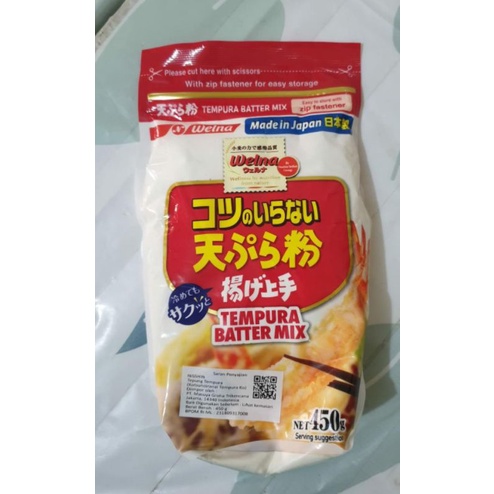 

tepung tempura nishin seifun japan 450 gr