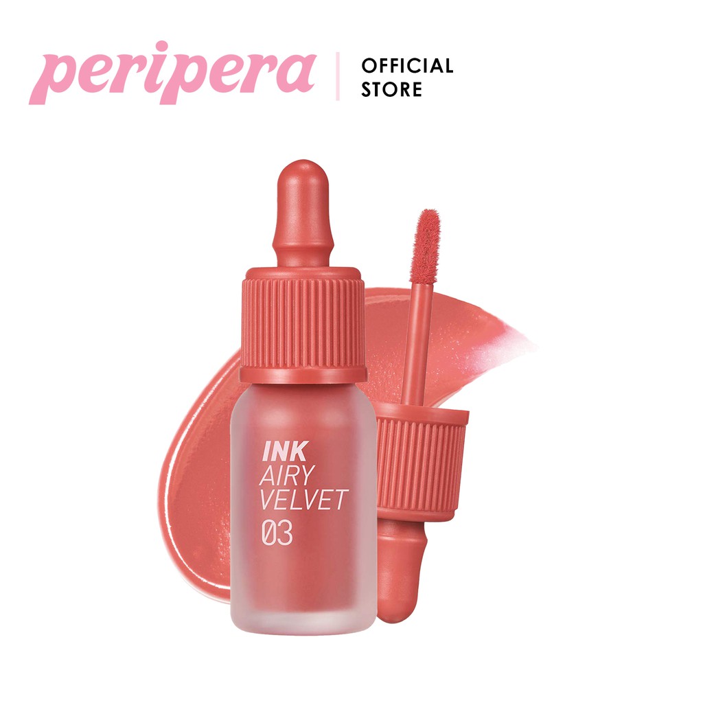 PERIPERA Ink Airy Velvet #3 Cartoon Coral | Shopee Indonesia