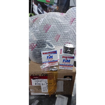 BLOK SEHER PISTON GENIO BEAT LED ECO STREET K1A  FI INJEKSI PGM ASLI 12100-K0j-N00 PLUS PISTON KIT F