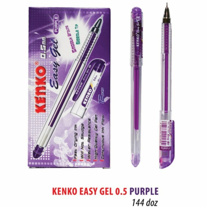 

Lucu Kenko Pulpen Easy Gel 0.5Mm - Pen Warna Sale!!!