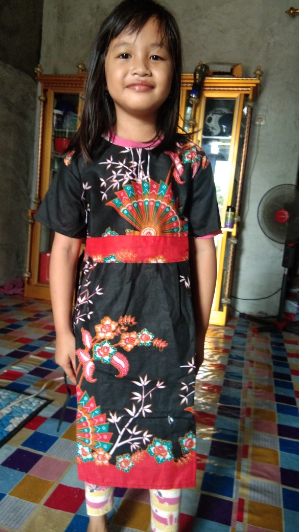 Dress Anak Cewek//baju Batik Anak Cewek//blouse Anak Cewek // Gamis Batik Anak