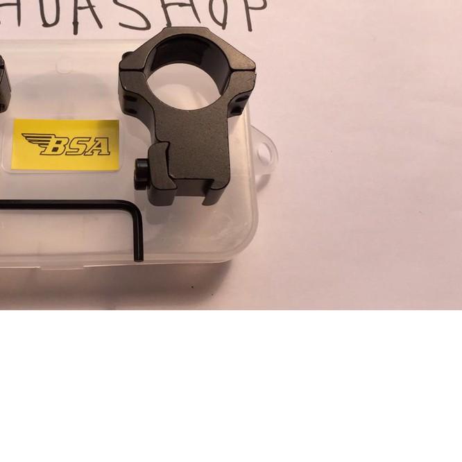 ♔ Mounting Teleskop BSA double baut tinggi ℮