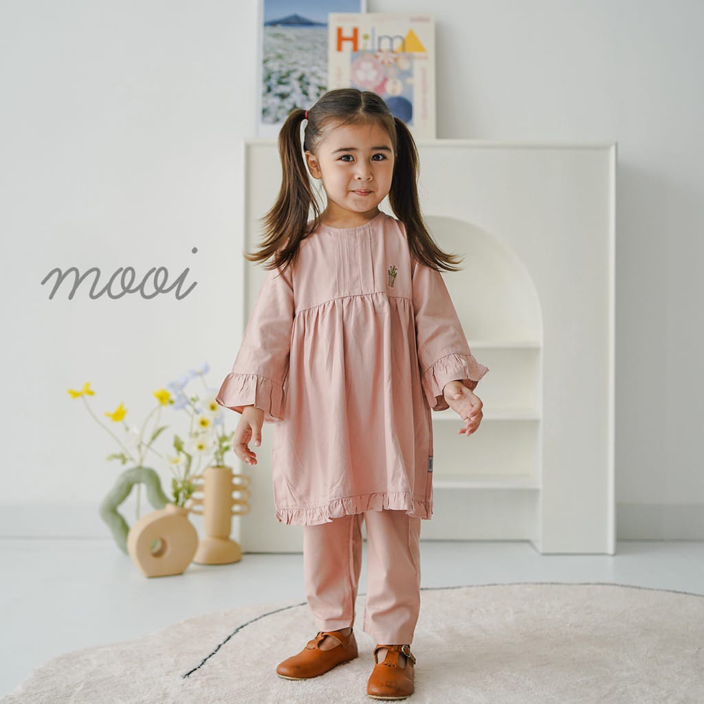 PROMO 7.7 PROMO BAJU LEBARAN MURAH MOOI EDISI LEBARAN MILA MUSLIM TUNIK / MAIRA TUNIK SET SETELAN TUNIK ANAK PEREMPUAN FASHION BAJU LEBARAN ANAK