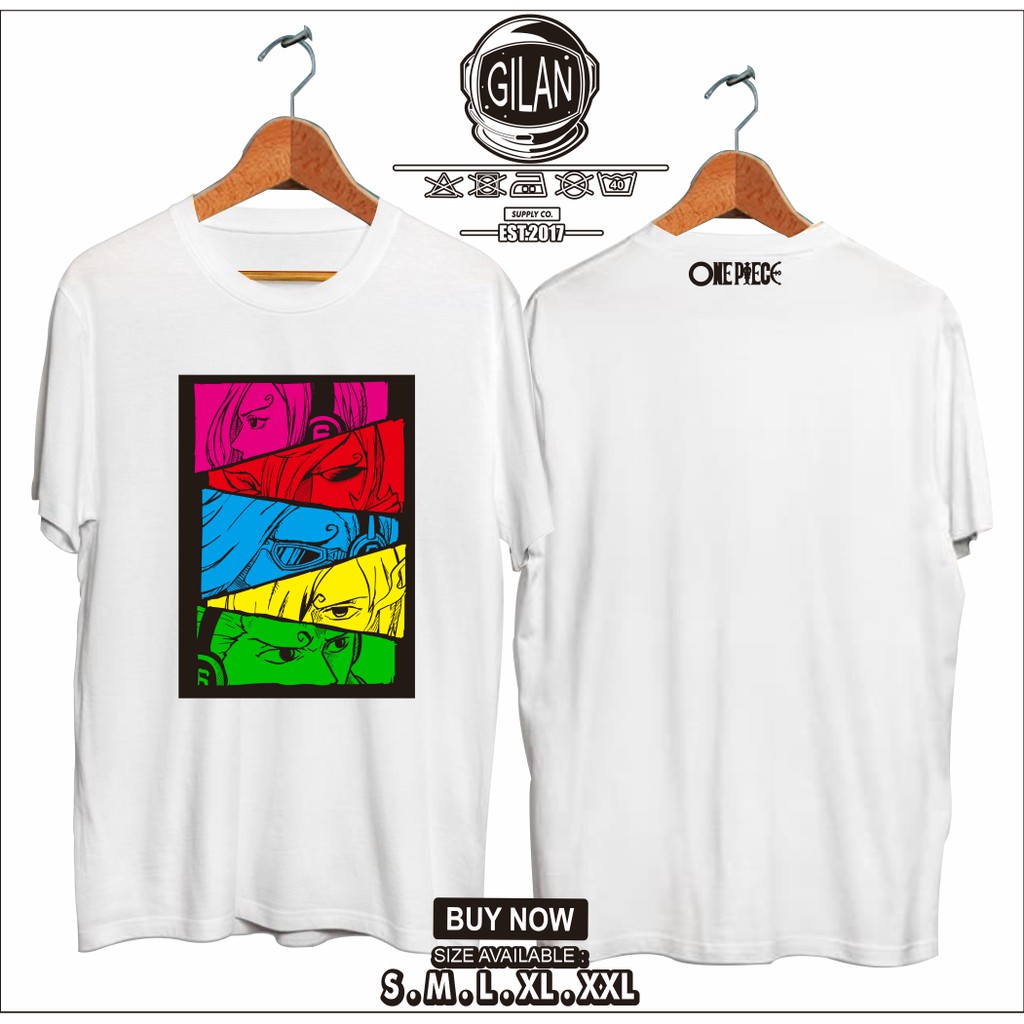 Kaos Baju Germa 66 Ichiji Niji Sanji yonji Raiju Vinsmoke Anime One Piece - MRIL CLOTH