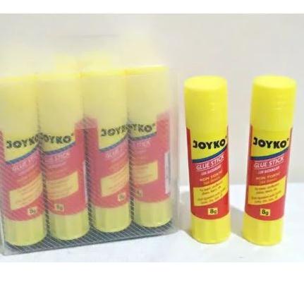 

Promo - 12 pcs LEM GLUE STICK JOYKO 8 GRAM /LEM STIK KERTAS 8 GR