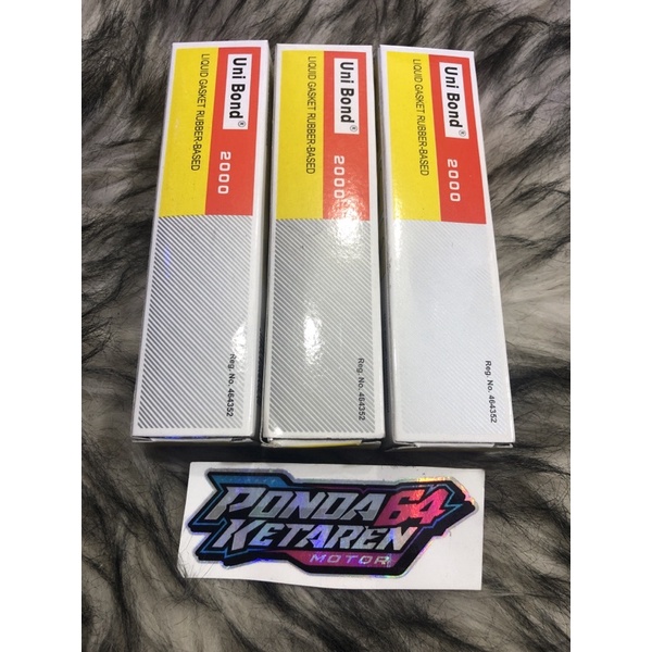 

Lem paking UNIBOND/ Lem unibond 2000 liquid gasket rubber-bassed