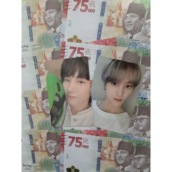 PHOTOCARD RENJUN BOOM YANGYANG RESONANCE PAST WINWIN RESONANCE DEPARTURE TAEIL SUPERHUMAN