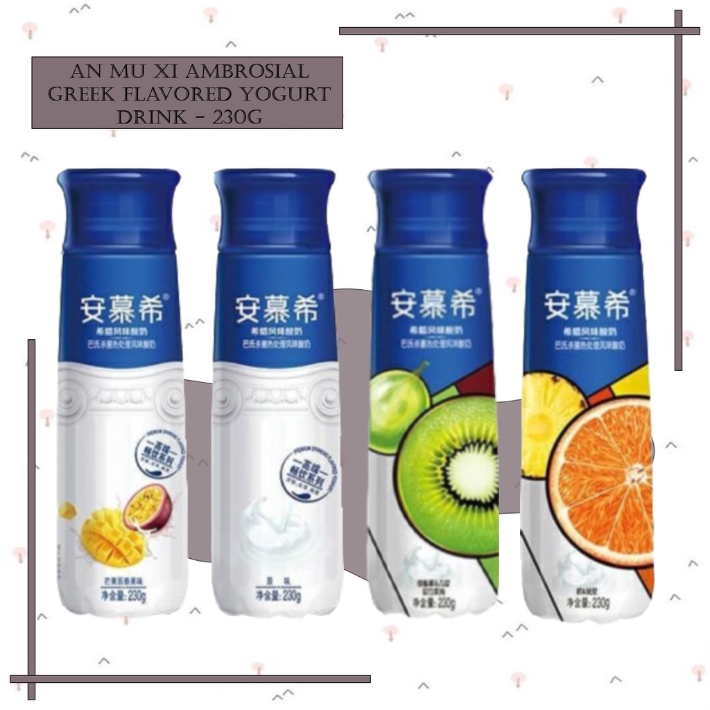 AN MU XI AMBROSIAL GREEK FLAVORED YOGURT DRINK 230G