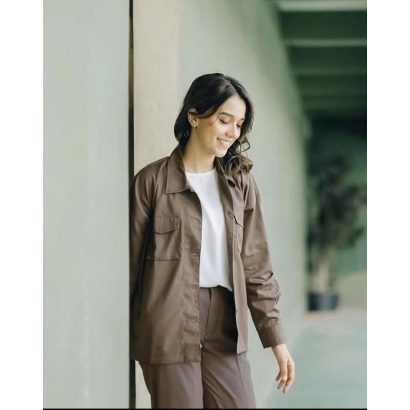 Thenblank Safari Jacket - Ash