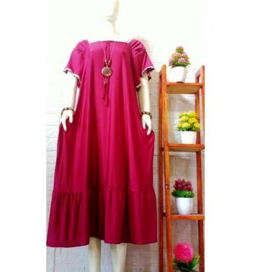 Daster Jersey Renda Nagita Daster Arab Jumbo Panjang | GR.15Jn22y