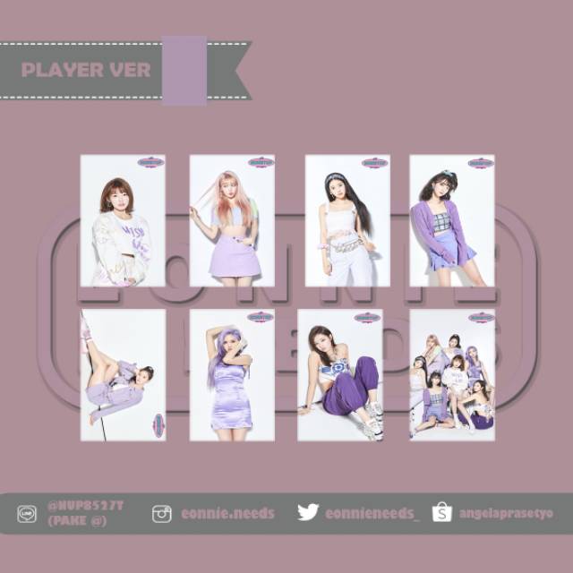 [UNOFFICIAL PHOTOCARD OH MY GIRL (OMG) 'NONSTOP'