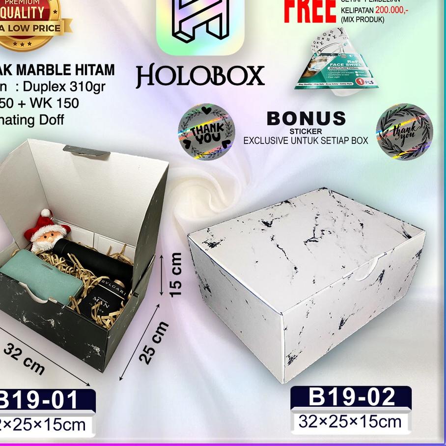 

Terjangkau box packaging/dus hampers/kotak kado/kotak kue/Uk.32x25x15/B19 ✓