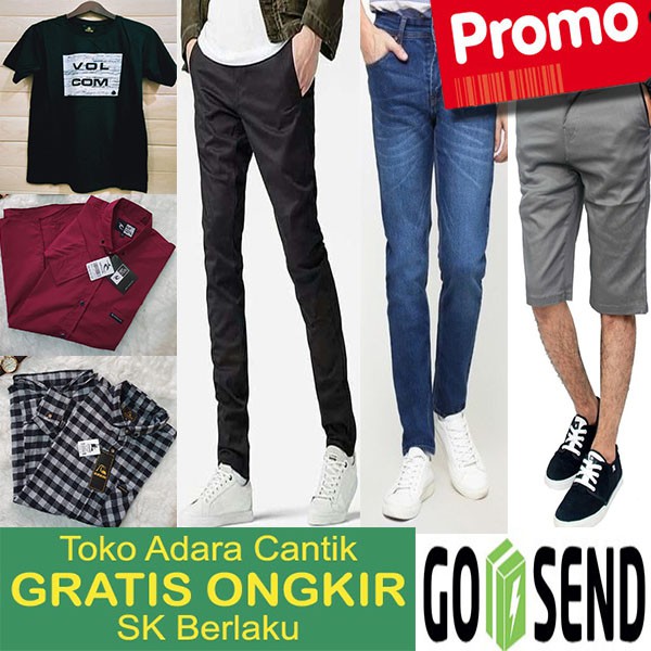  Celana  Premium PROMO TERMURAH Chino  Jeans Distro  Best 