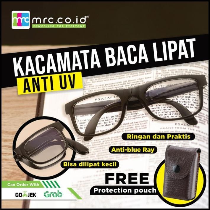 Kacamata Baca Plus Auto Focus Adjust Lipat Anti Radiasi Anti UV [ultra violet]