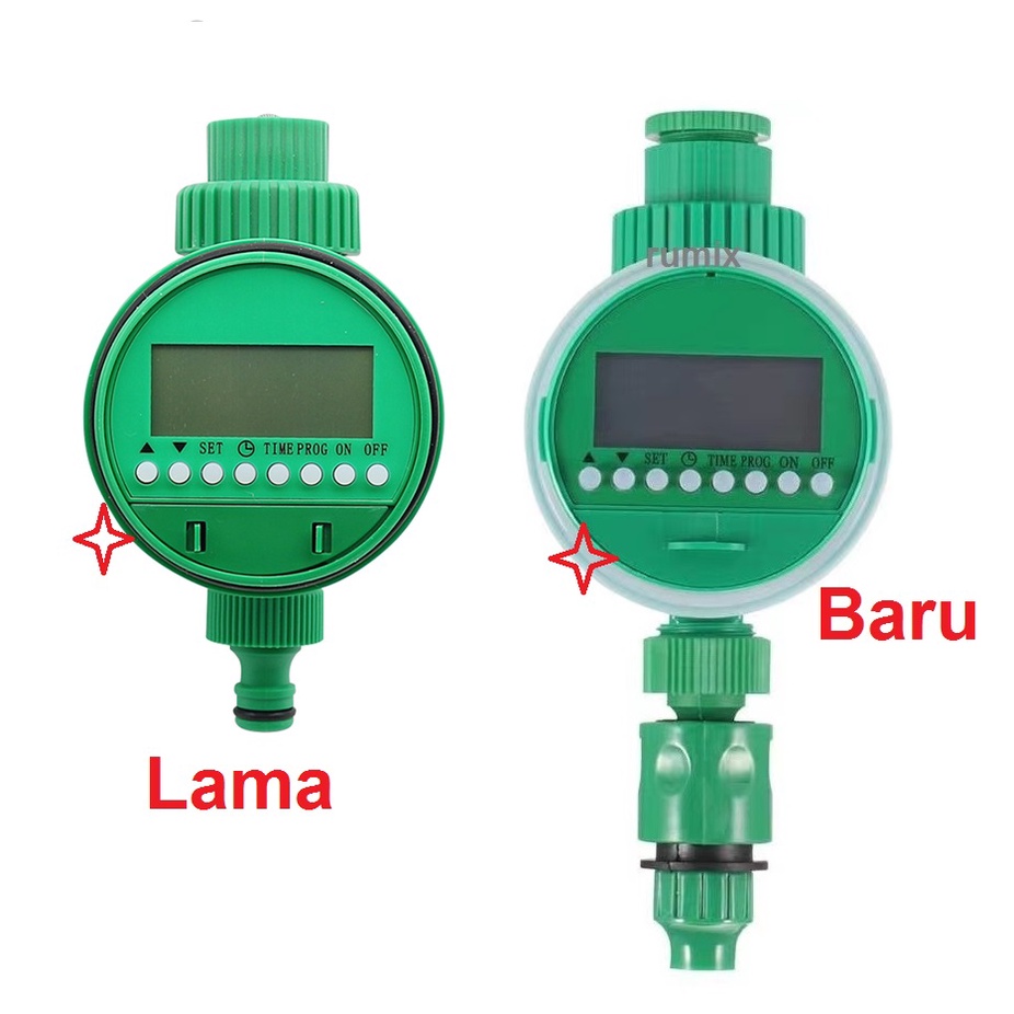 Digital Automatic Irigasi Timer Air Taman Otomatis Garden Water Alat Penyiram Tanaman Aqualin Kran