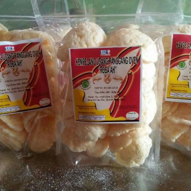 

Kerupuk udang oven