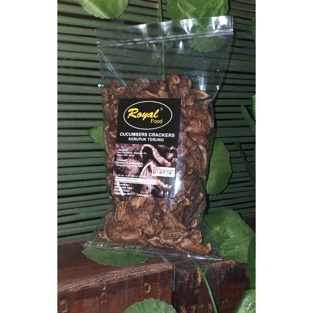 

Kerupuk Terung/Tripang 100gr khas Madura