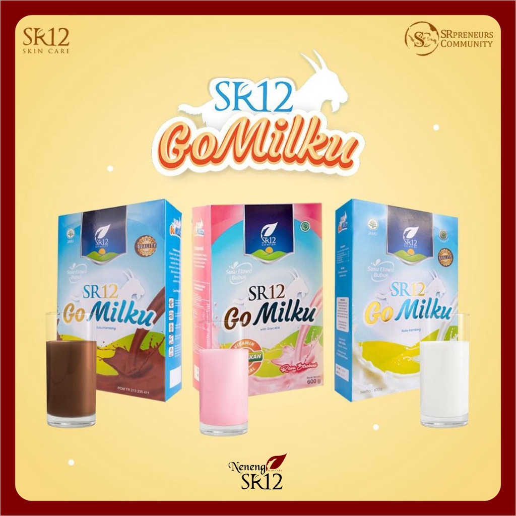 

Susu Kambing Etawa | Go Milku SR12 | Susu Bubuk 3 Varian Rasa