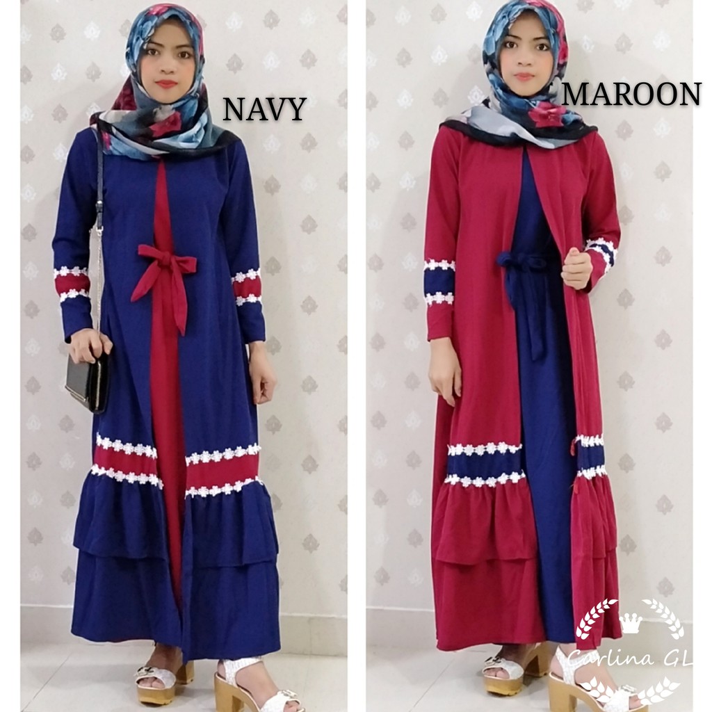GAMIS RENDA ROMPI TALI SABYAN CARLINA