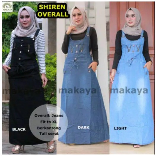 SHIREN OVERALL!! VARIAN WARNA DENGAN MODEL MODIS MATT JEANS WASH