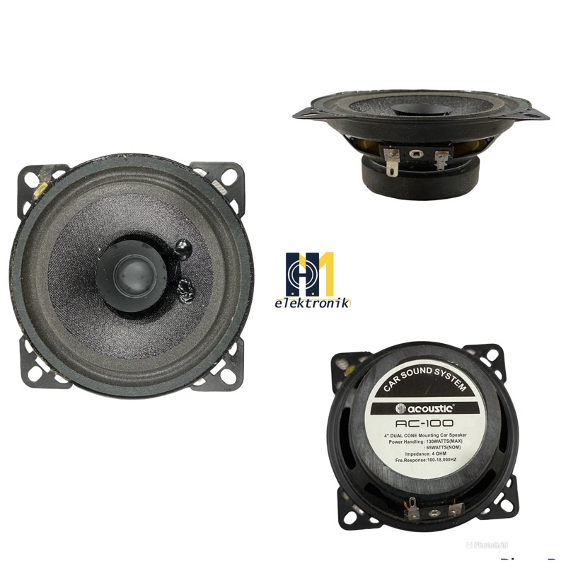Speaker Acoustic Car AC 100 4 inch untuk Toa