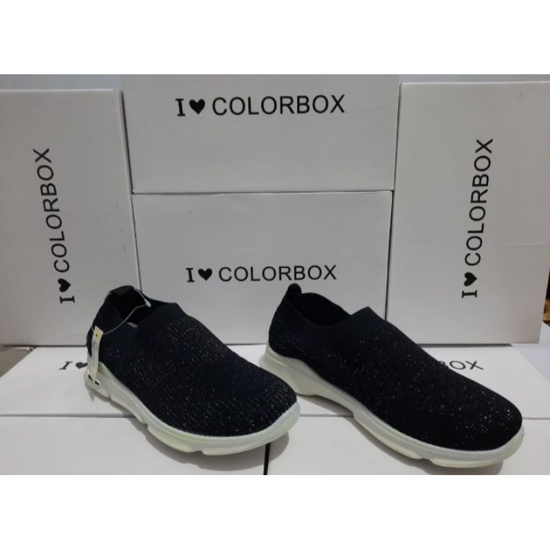 Sepatu COLORBOX Hitam Original