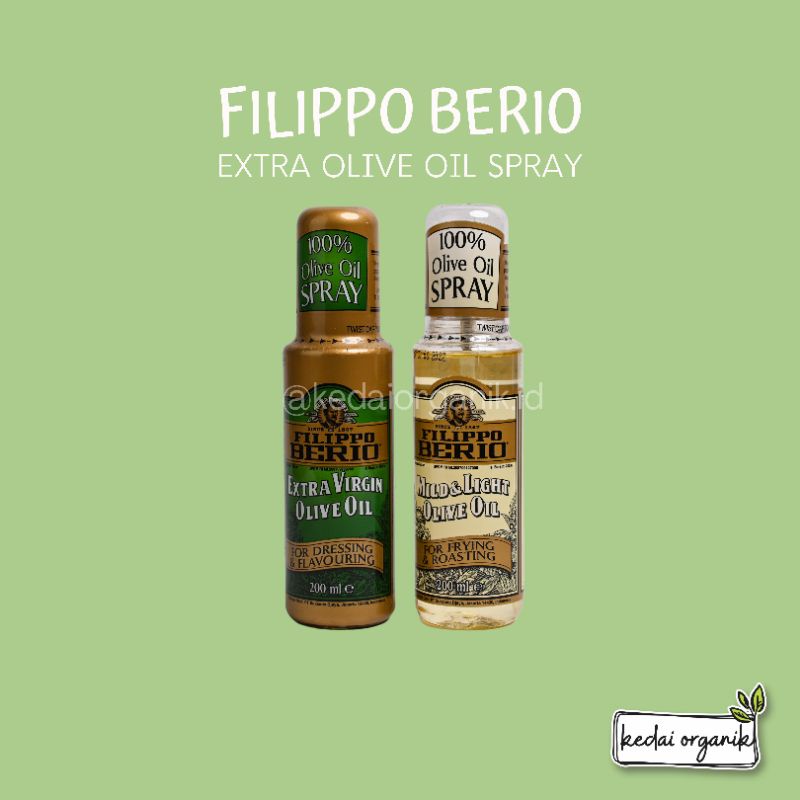 

Filippo Berio Extra Virgin Olive Oil / Extra Light Olive Oil Spray