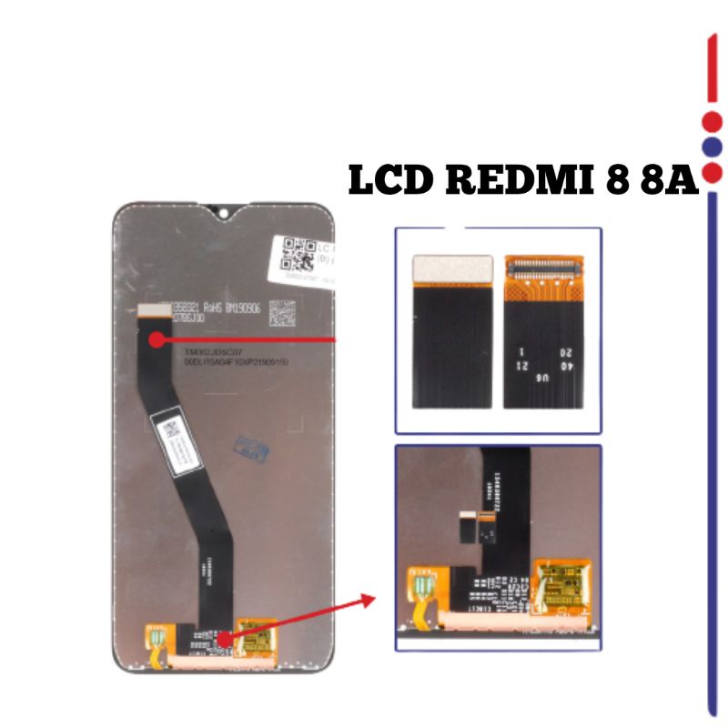 LCD TOUCHSCREEN XIAOMI REDMI 8 / REDMI 8A ORIGINAL