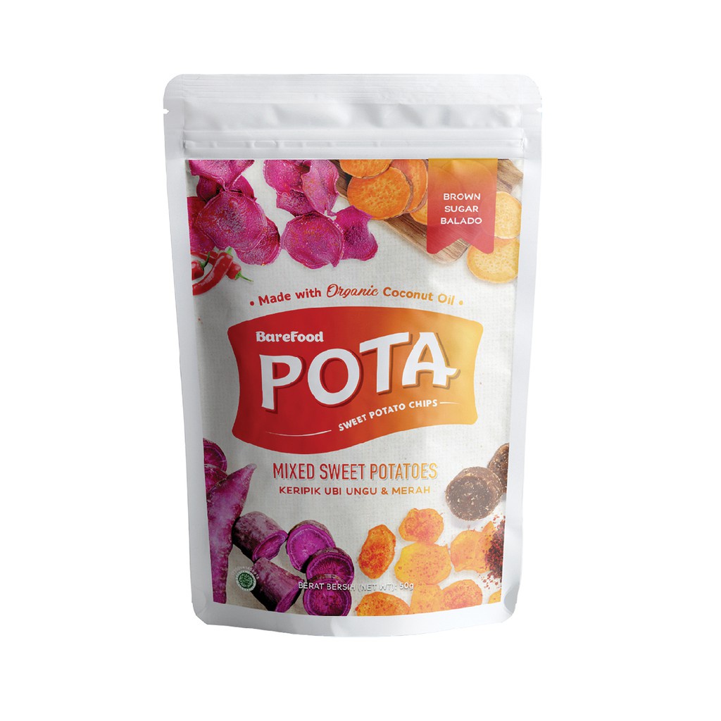 

Barefood Pota Brown Sugar Balado 50gr