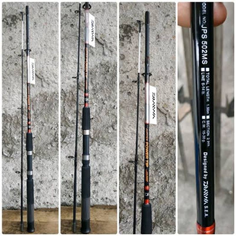 Rod DAIWA JUPITER POWER TIP JPS 502MS / 150cm (Line Test 5-14lbs)