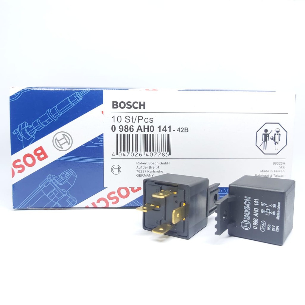 RELAY BOSCH KAKI 4 24V 20A BOSCH ORIGINAL MURAH UNTUK TRUCK BUS