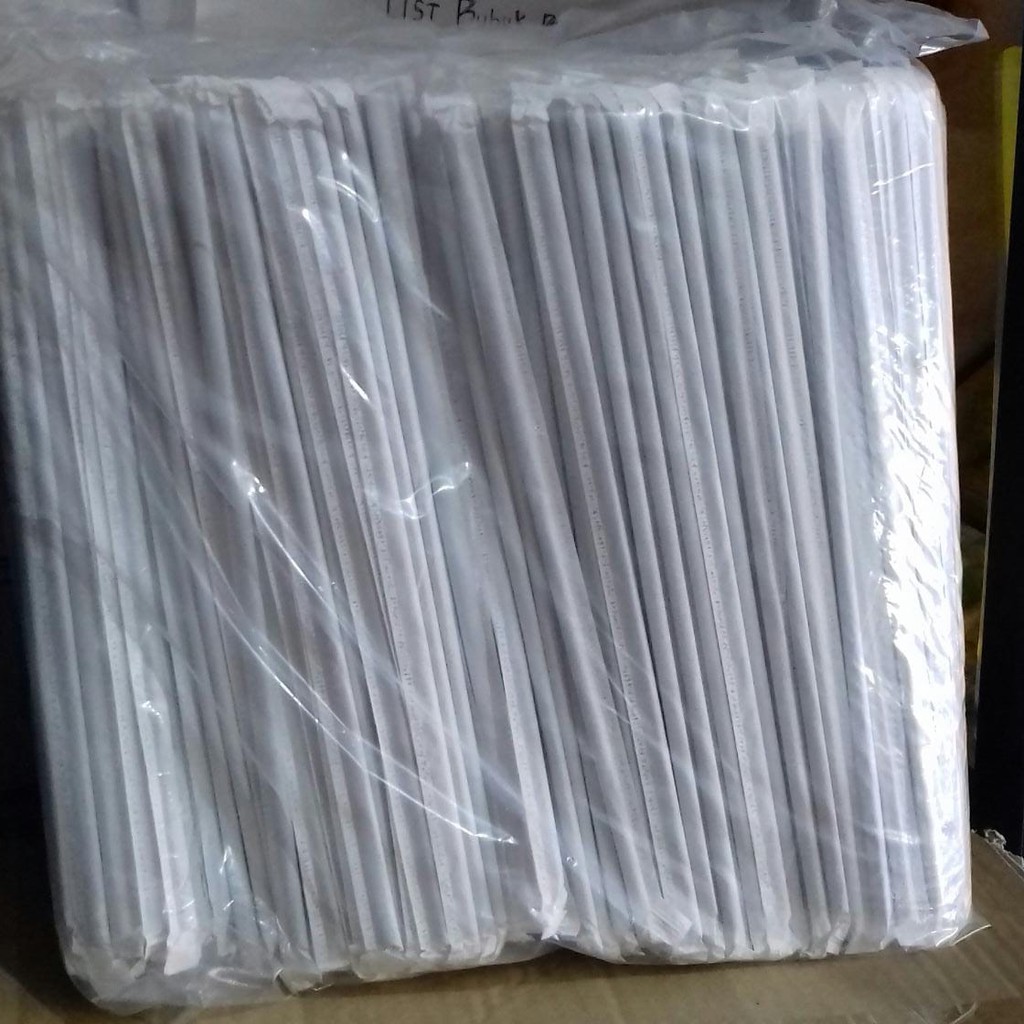 

Sedotan Bengkok HITAM & PUTIH Steril Kertas @500 Pcs / Sedotan Bengkok / Pipet Minuman / Sedotan Cafe