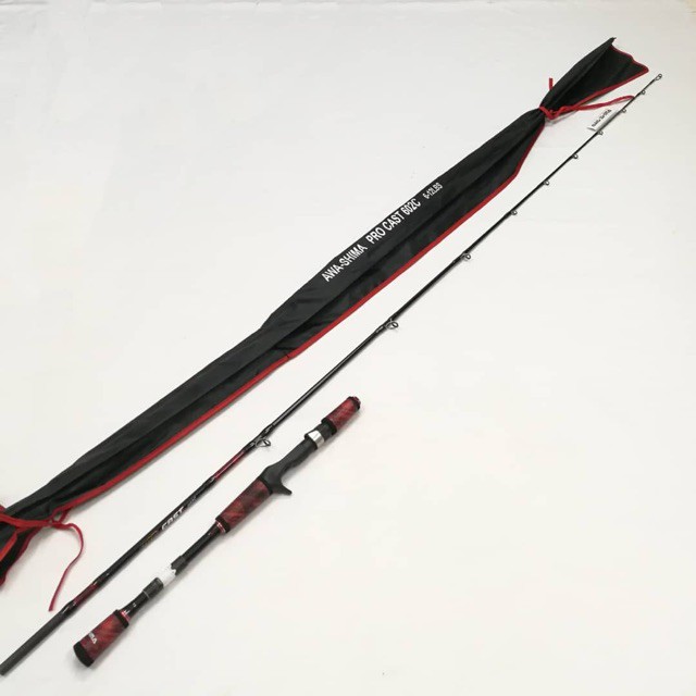 Joran Baitcasting BC 602c 662c Awashima Pro Cast Butt Joint Istimewa