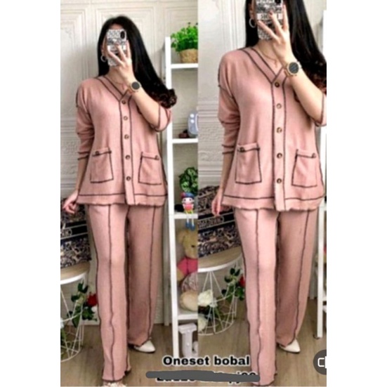 one set E just stelan celana terbalik