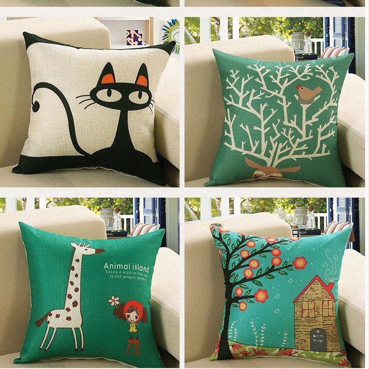 Sarung Bantal  Sofa  Ukuran  Besar 60x50 X 40cm Shopee 