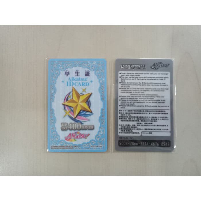 Kartu Remi - Kartu Aikatsu - Kartu Animal Kaiser Aikatsu Id Card Only Produk Terbaik