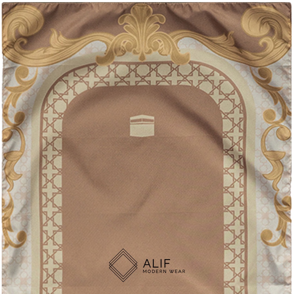 ALIF SAJADAH GENGGAM TRAVEL / SAKU / PORTABLE / WATERPROOF ( ALIF MODERN WEAR SJG-0151 )