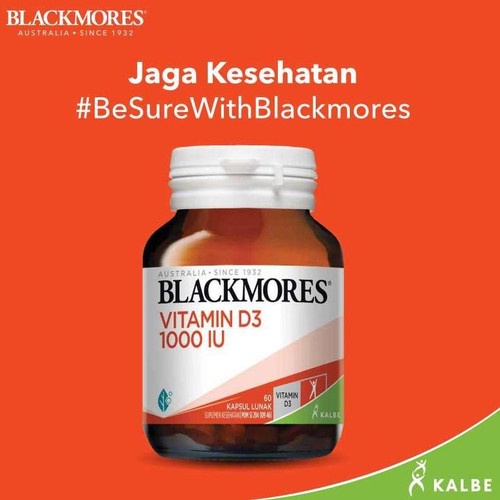 BLACKMORES VIT D3 1000IU 60'S