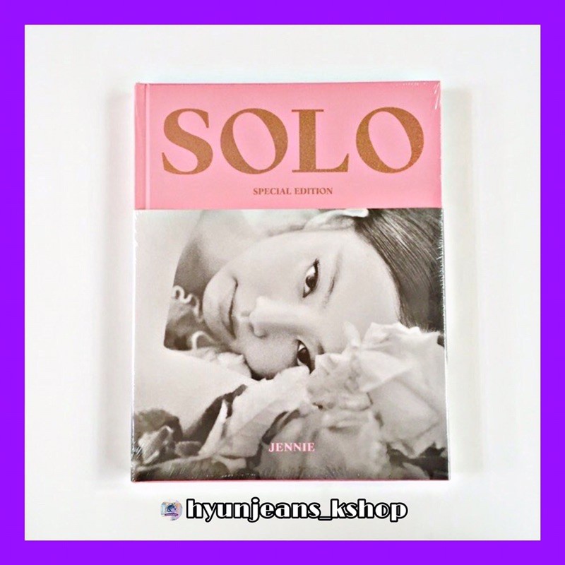 [READY STOCK] Jennie BLACKPINK - SOLO Photobook ; RE-ISSUE / RE - ISSUE (Special Edition)