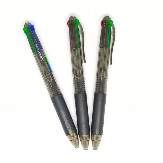 

GROSIR 12pcs!!Pen joyko 4in1/JOYKO QUACO 4 warna