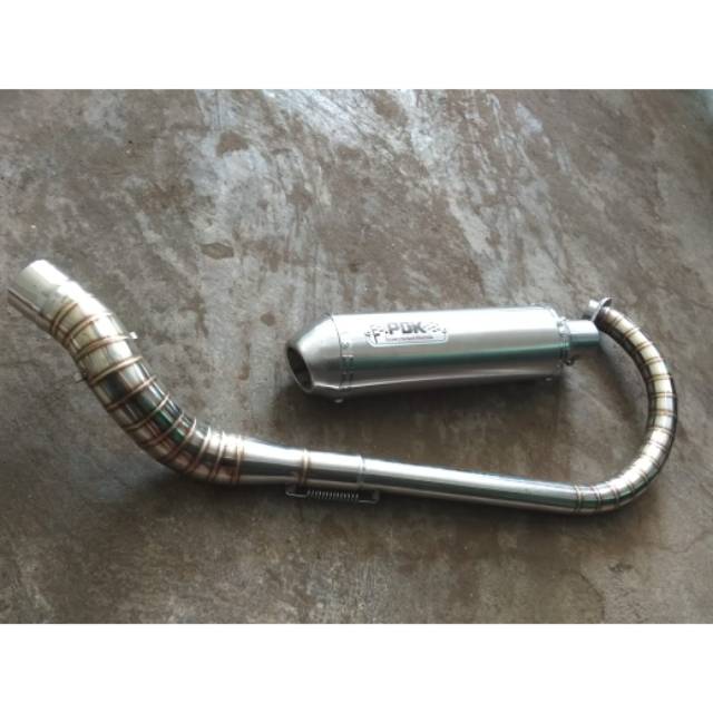 Knalpot pdk vixion new dan lama