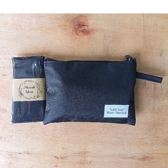 Pouch Kanvas Polos 20x15 plus tali- Souvenir nikah-Souvenir toko-Souvenir wedding-Souvenir wedding
