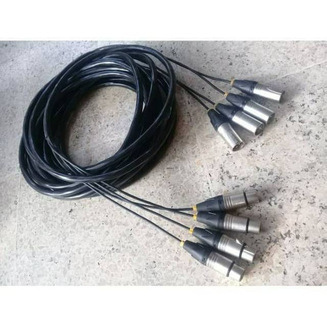 KABEL SNAKE 4CH PANJANG 10M