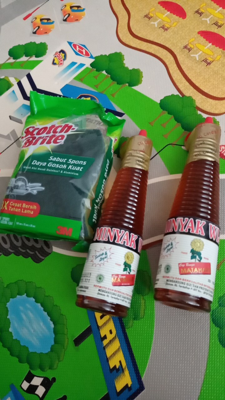 Scotch Brite Sabut Spons Hijau Id-30 Barcode 8992806000303 Spon Cuci Piring