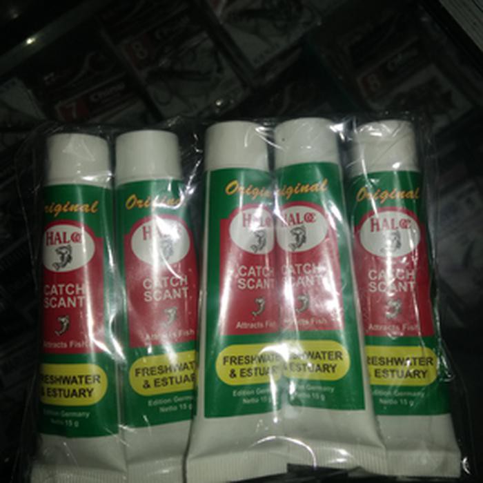 ATTRACK FISH,PERANGSANG IKAN,HALCO MINI 15G KUALITAS SUPER