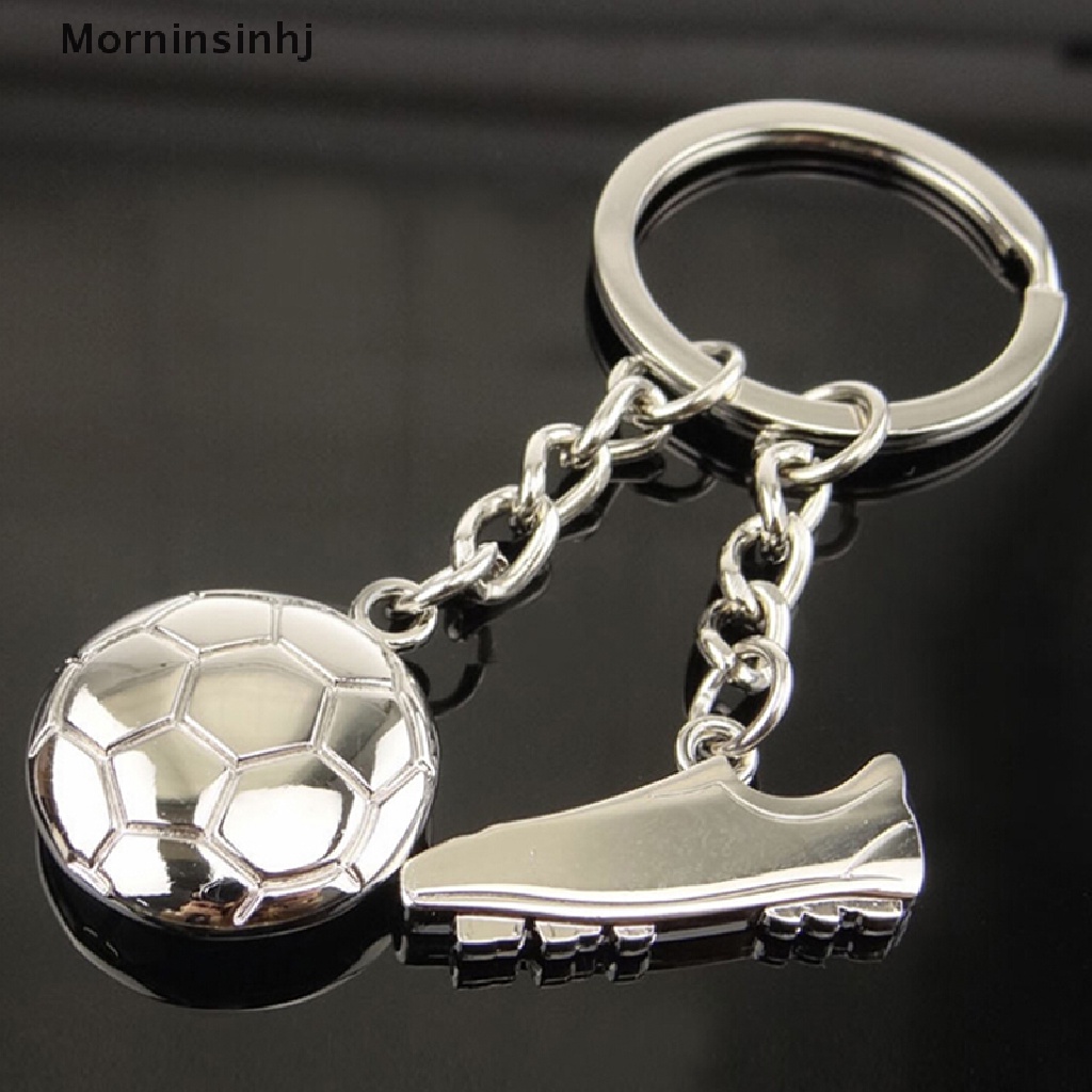 Mornin Key Pendant Football Key Chain Bentuk Sepak Bola Gantungan Kunci Hadiah Aksesoris Piala Dunia Lucu Hot id