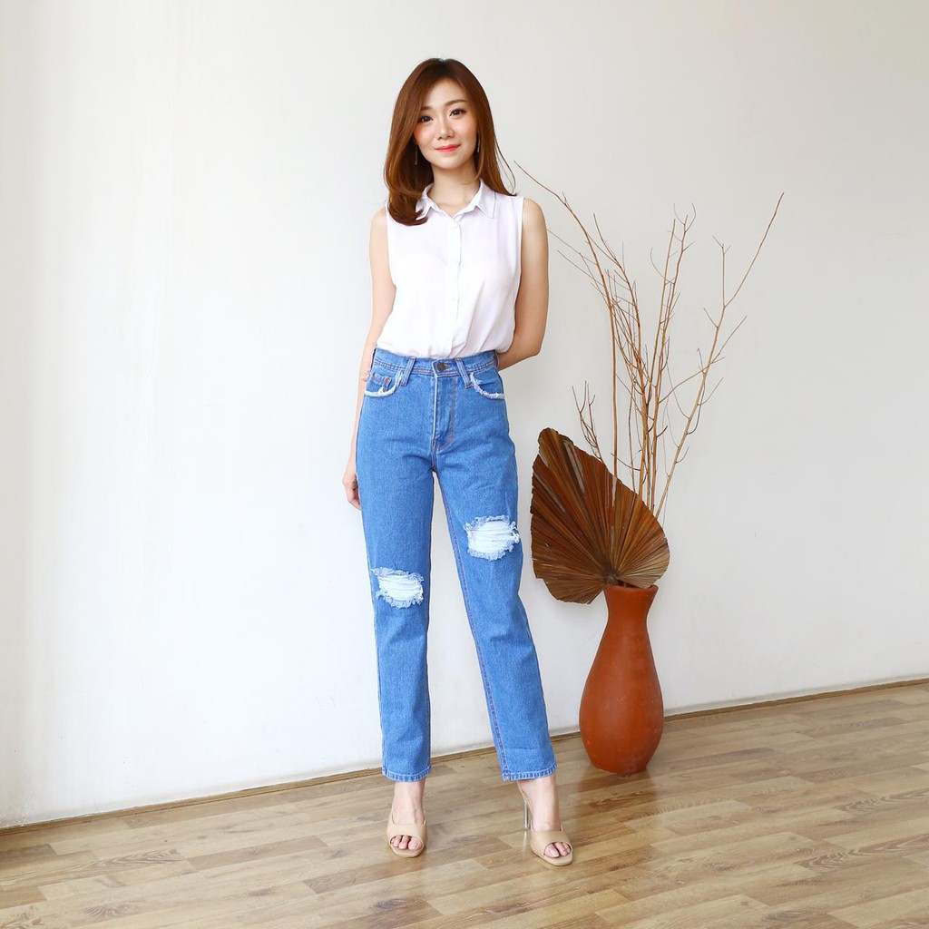 FWR - 27-34 Monna Ripped Jeans Furing