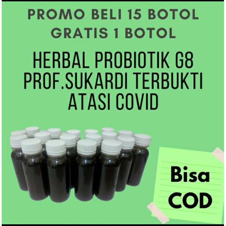 RADANG BATUK PILEK ANTI VIRUS CORONA HERBAL SARI BUAH PROBIOTIK MADE BY PROF.SUKARDI AMPUH ATASI COV