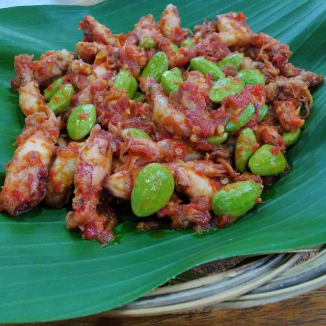 

Sambel Cumi Pete / Original Pedas Sedang Pedas Gila