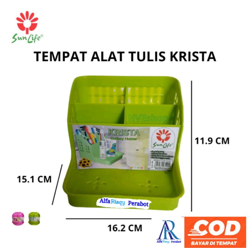 Tempat Pensil/Alat Tulis Krista/Rak serbaguna